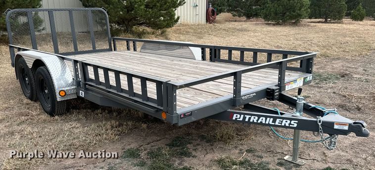 image for item MS9846 2023 PJ 1U20 utility trailer