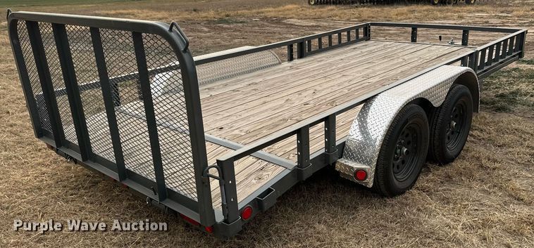 image for item MS9846 2023 PJ 1U20 utility trailer