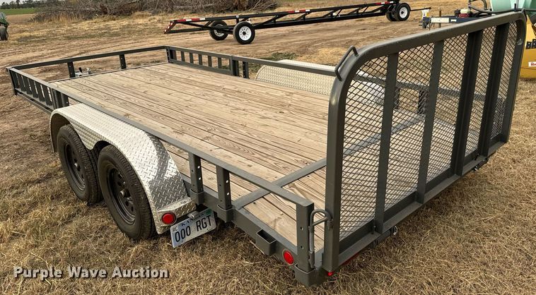 image for item MS9846 2023 PJ 1U20 utility trailer