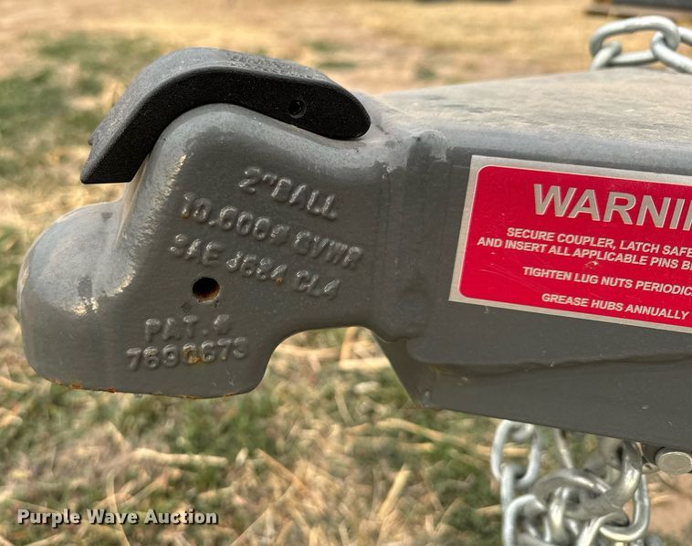 image for item MS9846 2023 PJ 1U20 utility trailer