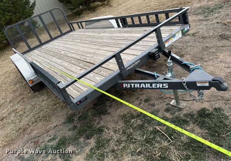 image for item MS9846 2023 PJ 1U20 utility trailer