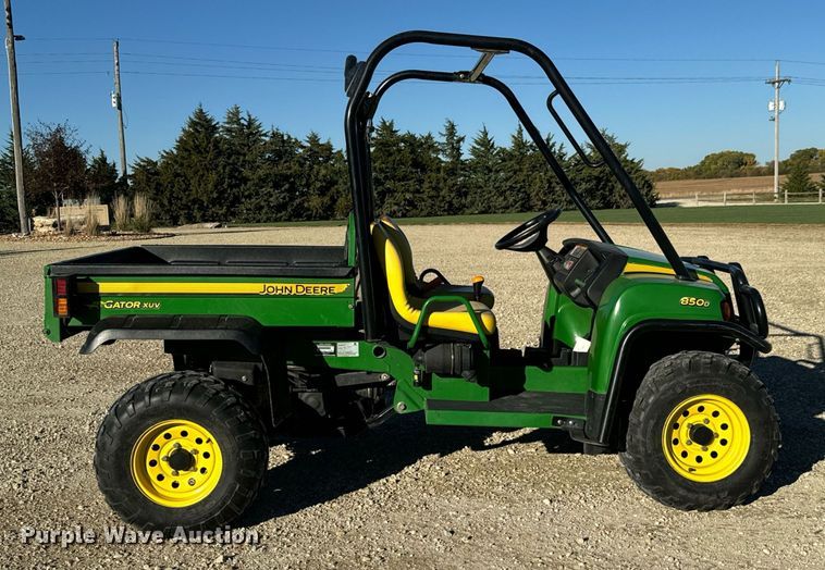 image for item MS9860 2008 John Deere Gator 850D utility vehicle