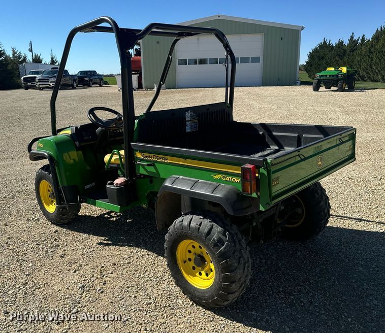 image for item MS9860 2008 John Deere Gator 850D utility vehicle