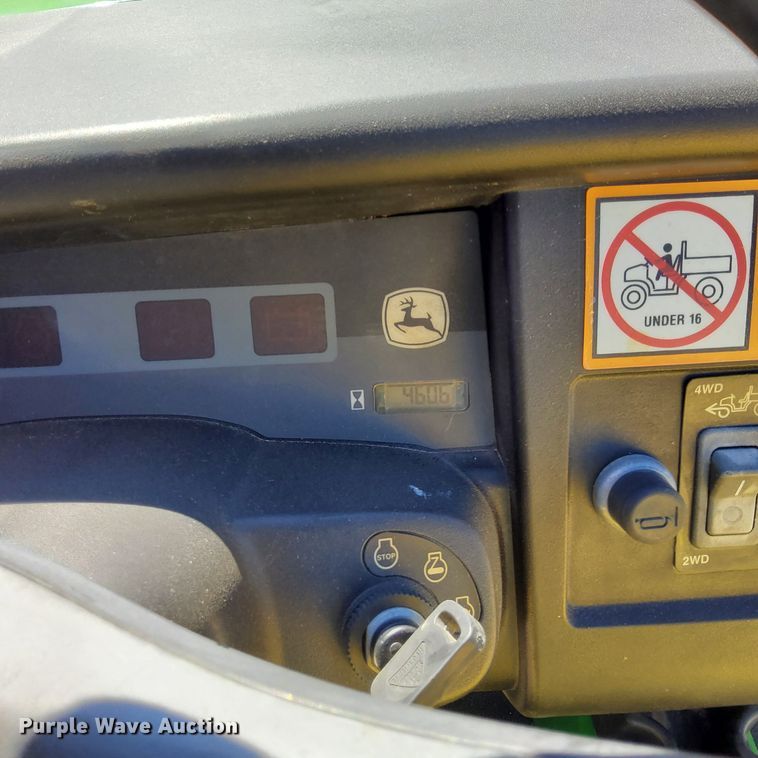 image for item MS9860 2008 John Deere Gator 850D utility vehicle