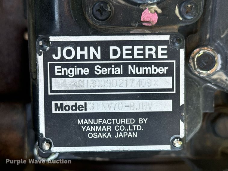 image for item MS9860 2008 John Deere Gator 850D utility vehicle