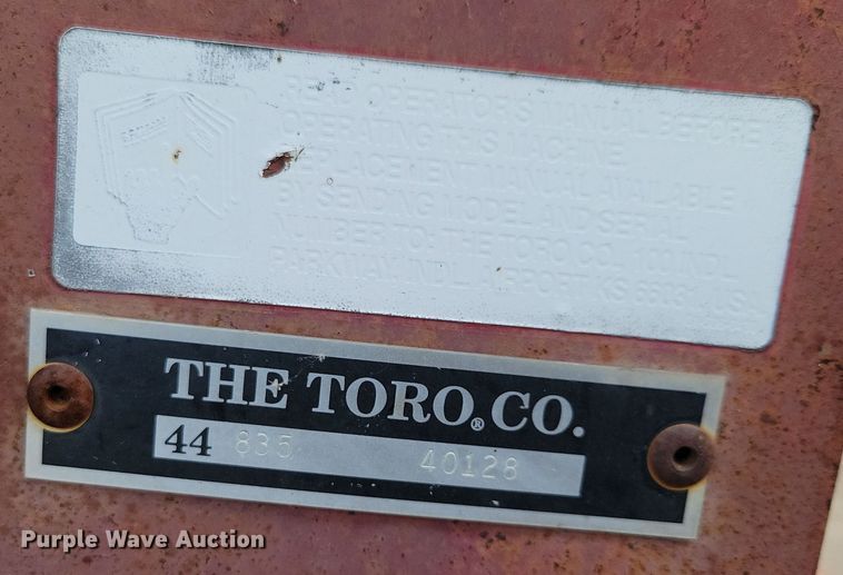 image for item OH9280 Toro 93 air seeder