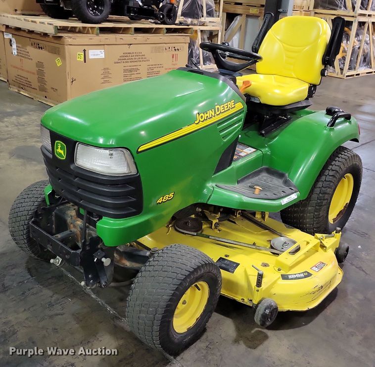 image for item OH9290 John Deere X485 lawn mower