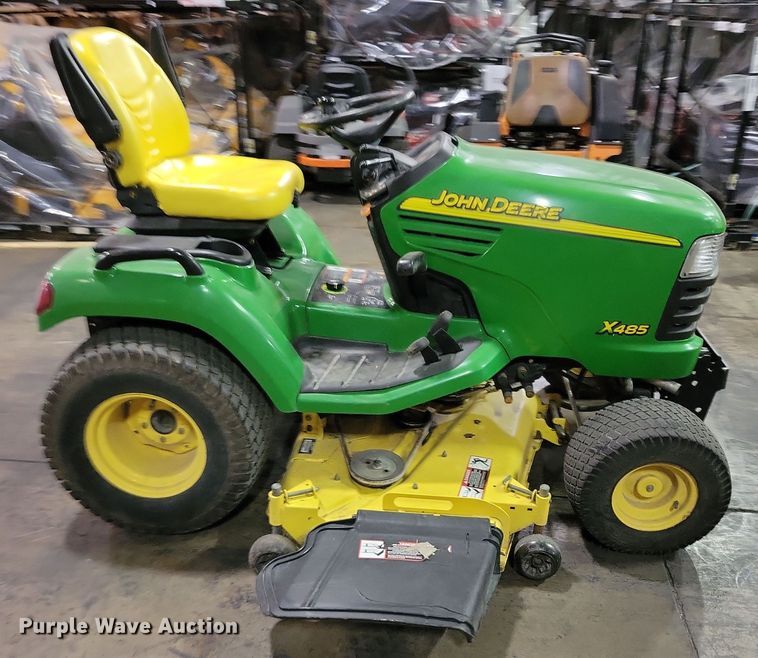 image for item OH9290 John Deere X485 lawn mower