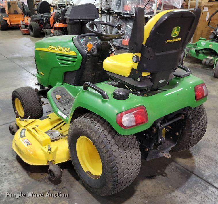 image for item OH9290 John Deere X485 lawn mower