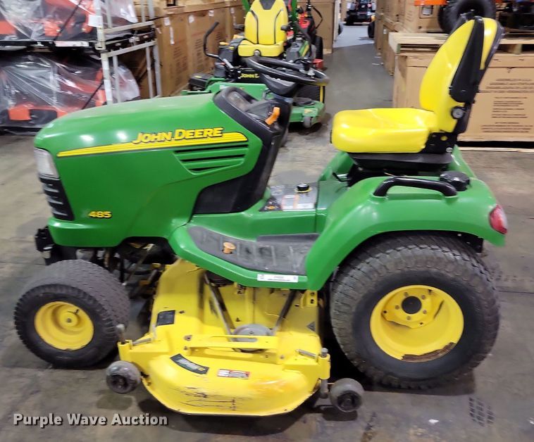 image for item OH9290 John Deere X485 lawn mower