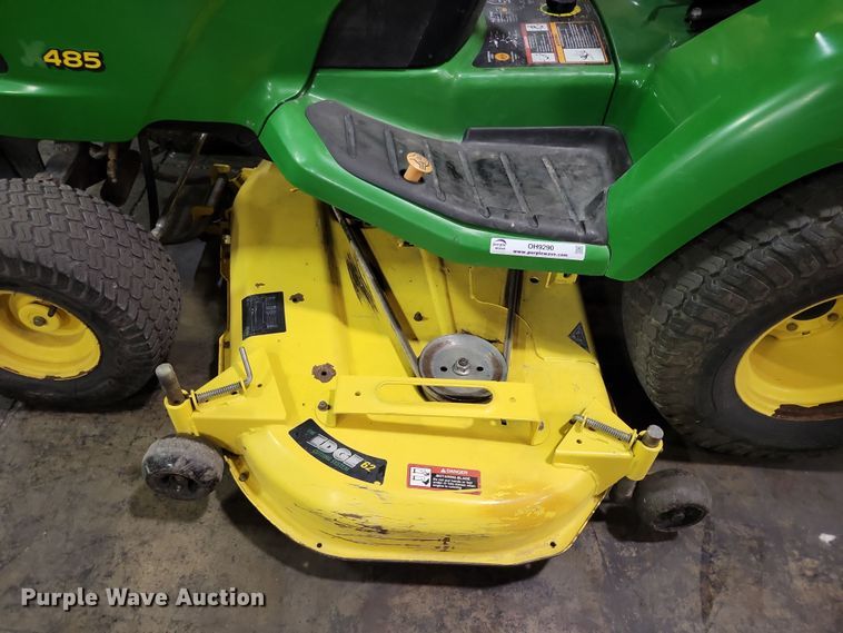 image for item OH9290 John Deere X485 lawn mower