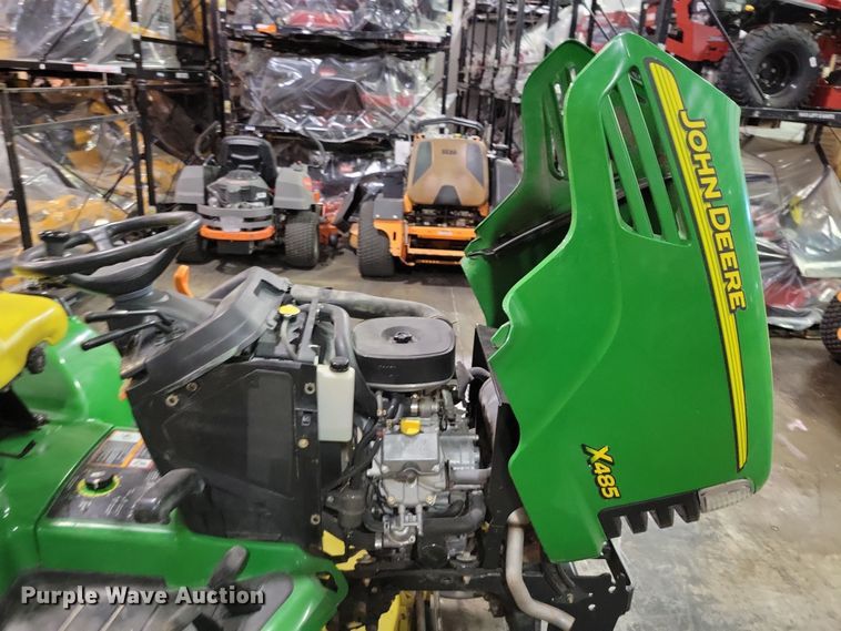 image for item OH9290 John Deere X485 lawn mower