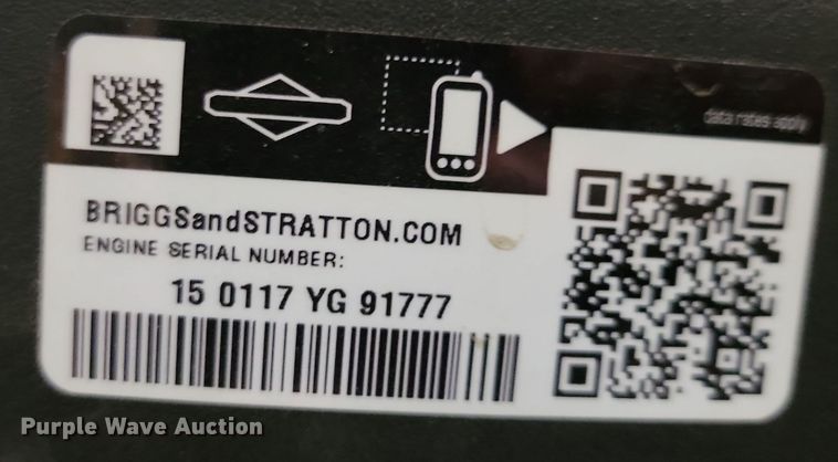 image for item OH9291 2015 Ariens lawn mower