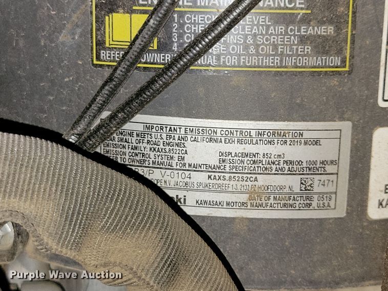 image for item OH9293 2019 Scag V-Ride II ZTR lawn mower