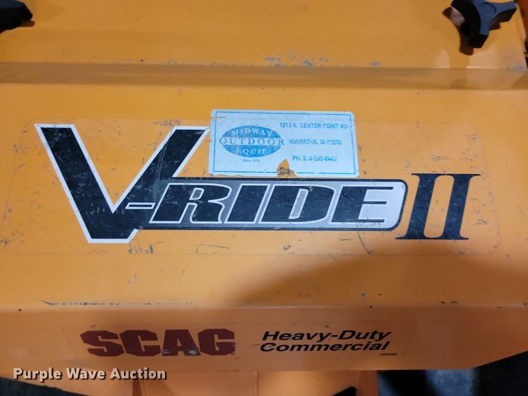 image for item OH9293 2019 Scag V-Ride II ZTR lawn mower