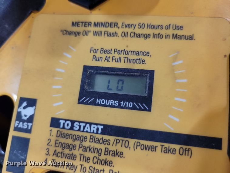 image for item OH9296 2016 Cub Cadet Z-Force S lawn mower