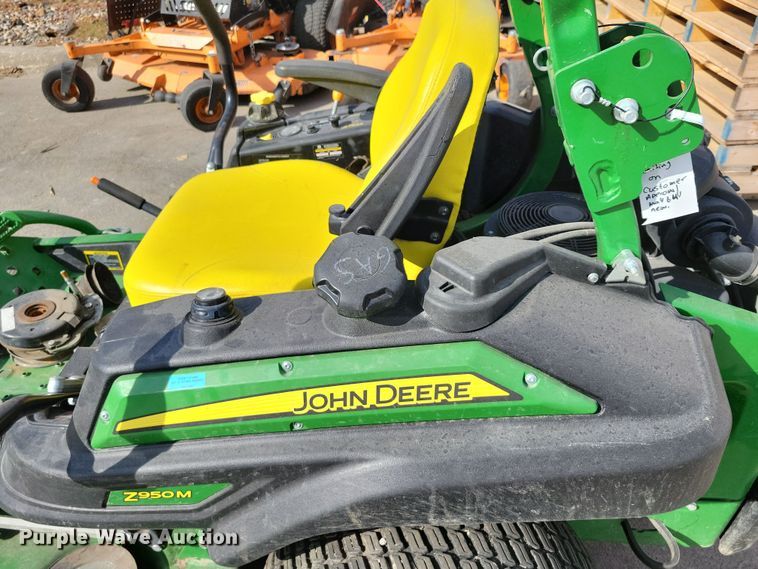 image for item OH9297 2019 John Deere Z950M ZTR lawn mower