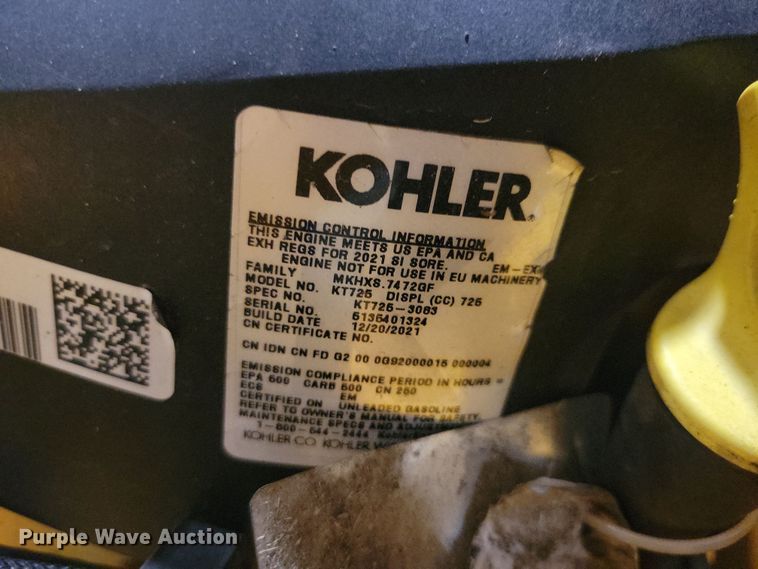 image for item OH9299 2022 Cub Cadet ZTI ZTR lawn mower