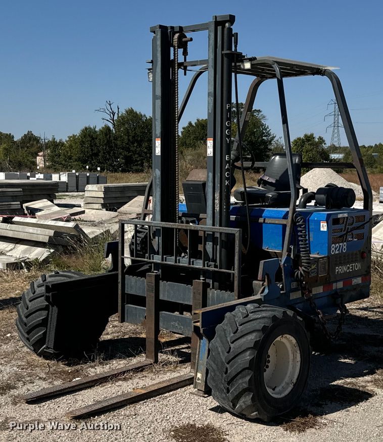 image for item OJ9466 PiggyBack Princeton forklift