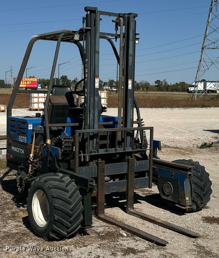 image for item OJ9466 PiggyBack Princeton forklift