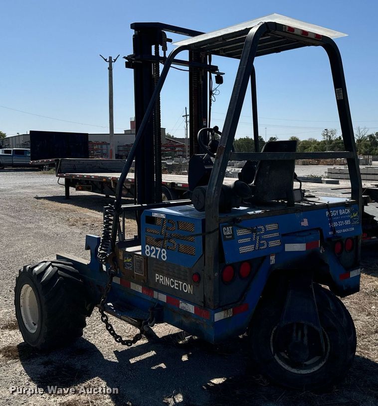 image for item OJ9466 PiggyBack Princeton forklift