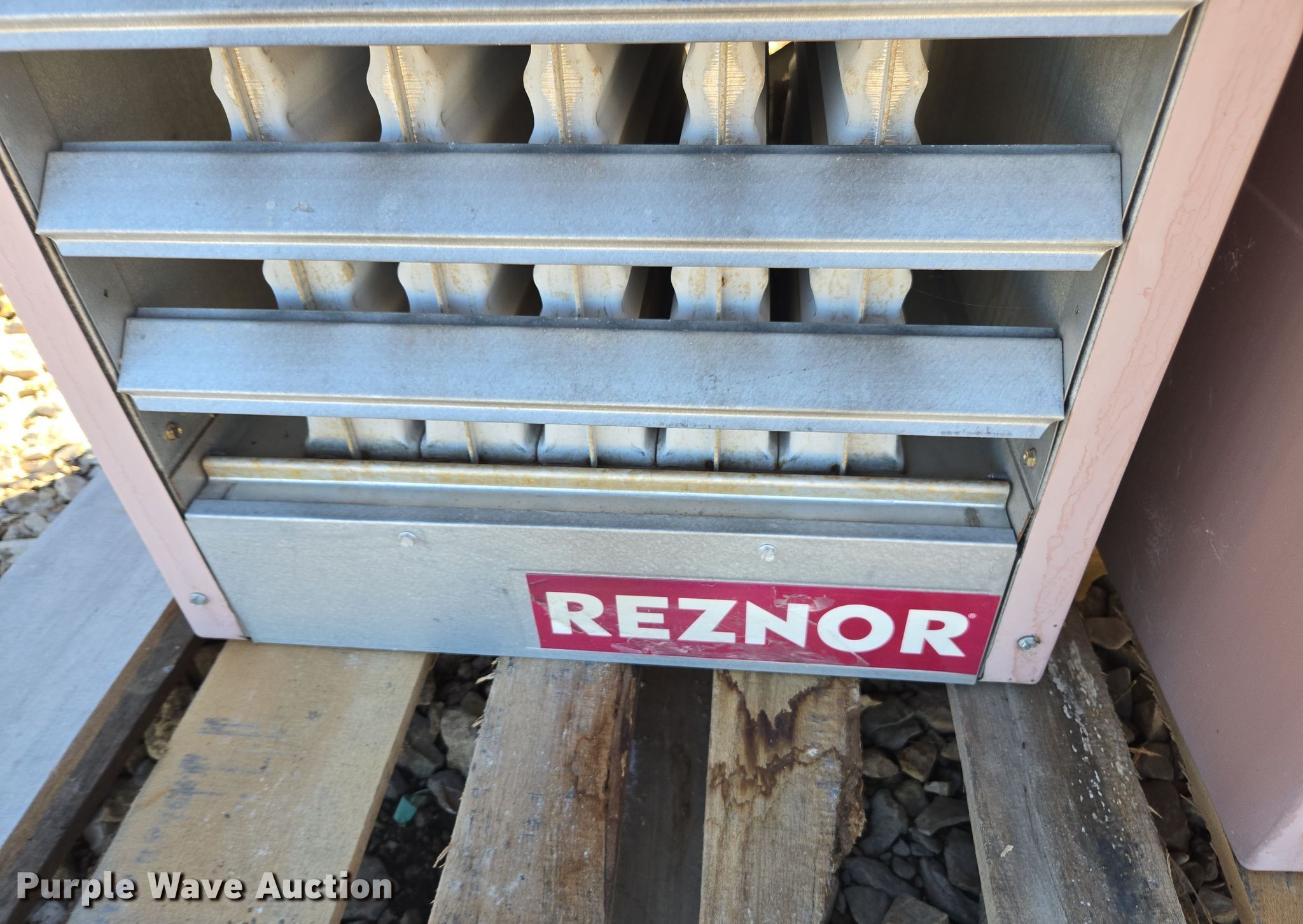 (2) Reznor heaters in Wamego, KS Item EE7854 for sale Purple Wave