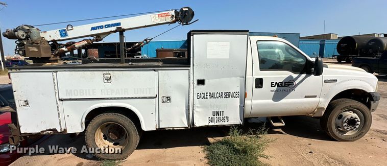 image for item DD3315 2007 Ford F450 Super Duty XL utility / service truck