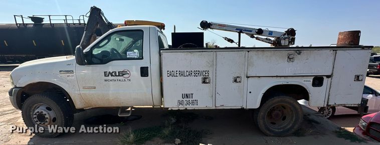 image for item DD3315 2007 Ford F450 Super Duty XL utility / service truck