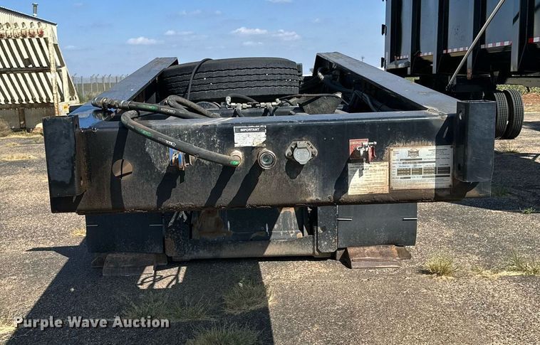 image for item DD3408 2012 Landoll lowboy equipment trailer