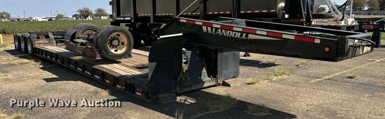 image for item DD3408 2012 Landoll lowboy equipment trailer