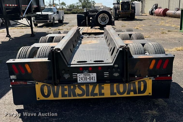 image for item DD3408 2012 Landoll lowboy equipment trailer