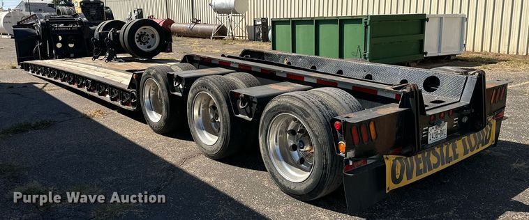 image for item DD3408 2012 Landoll lowboy equipment trailer