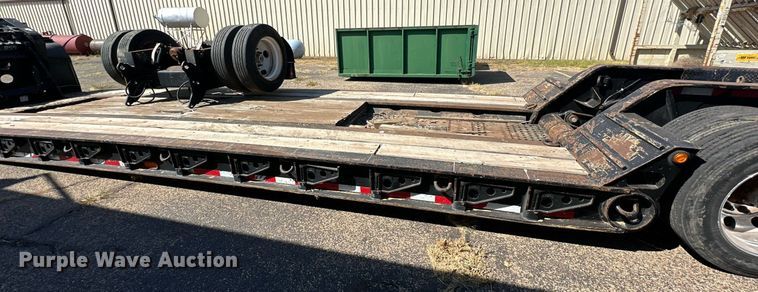 image for item DD3408 2012 Landoll lowboy equipment trailer