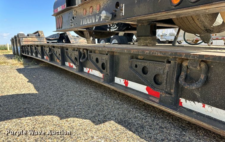 image for item DD3408 2012 Landoll lowboy equipment trailer