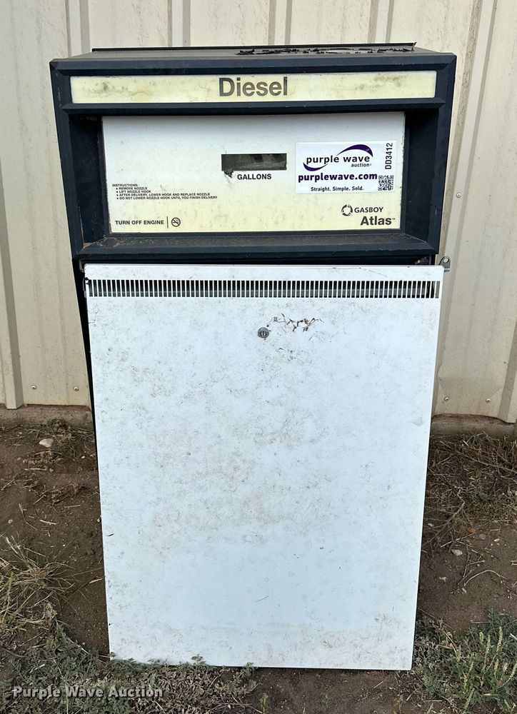 image for item DD3412 Atlas Gas Boy diesel pump