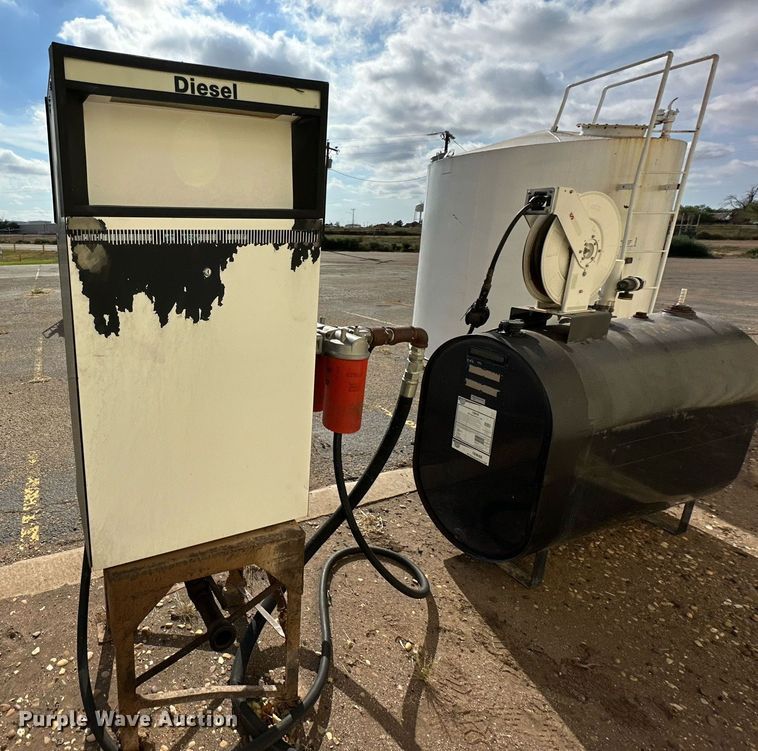 image for item DD3416 Atlas Gas Boy  diesel pump