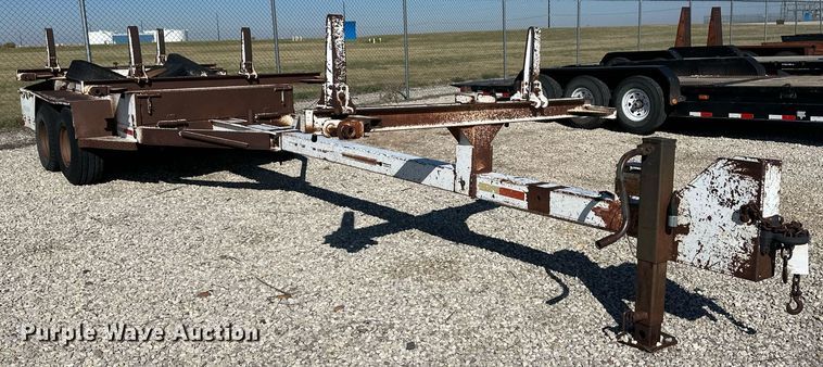 image for item DL0479 1992 Kiefer pole trailer