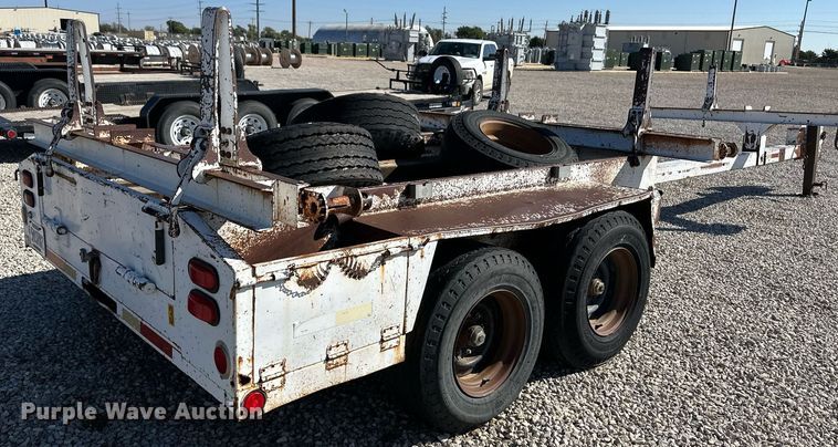 image for item DL0479 1992 Kiefer pole trailer