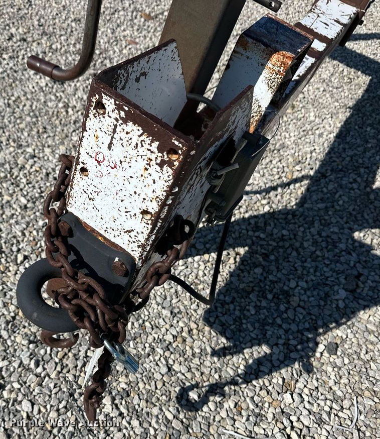 image for item DL0479 1992 Kiefer pole trailer