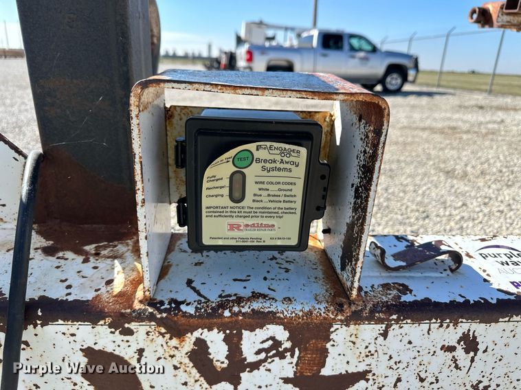 image for item DL0479 1992 Kiefer pole trailer