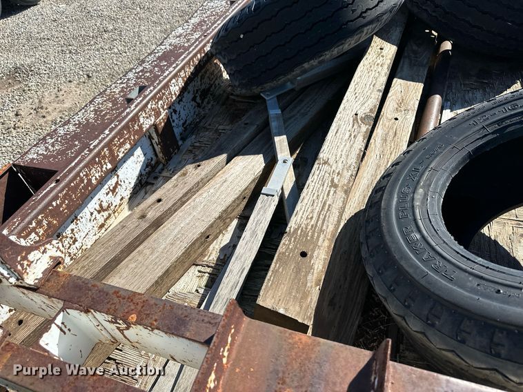 image for item DL0479 1992 Kiefer pole trailer