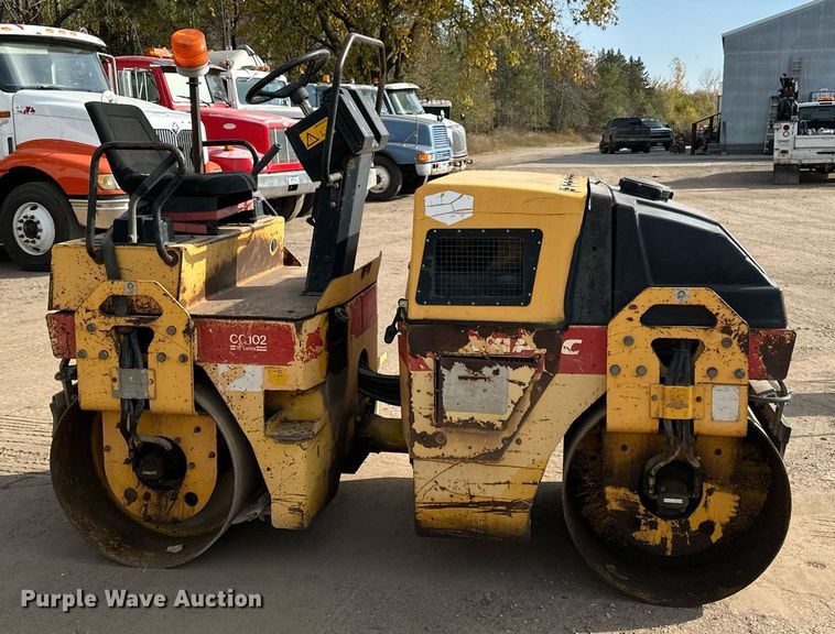 image for item DN0815 1996 Dynapac  CC102 double drum vibratory roller