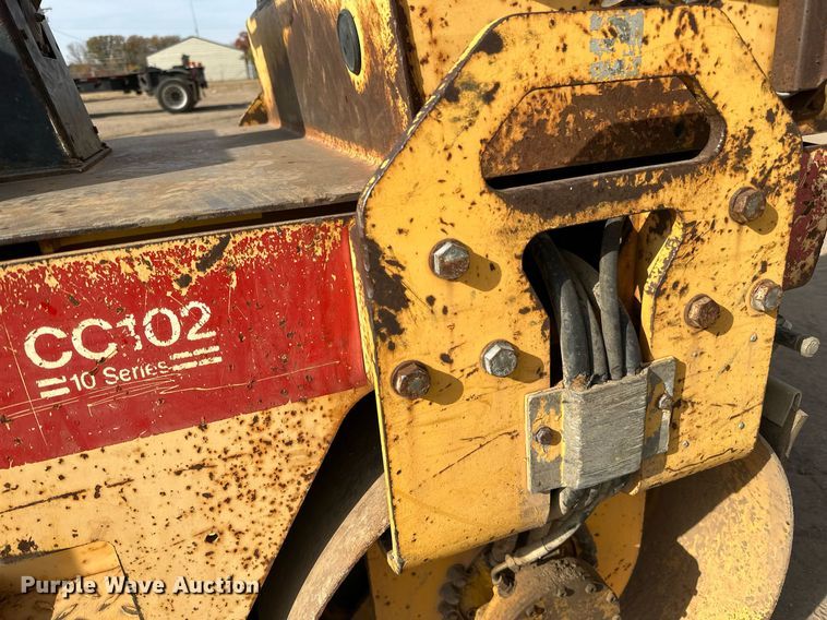 image for item DN0815 1996 Dynapac  CC102 double drum vibratory roller