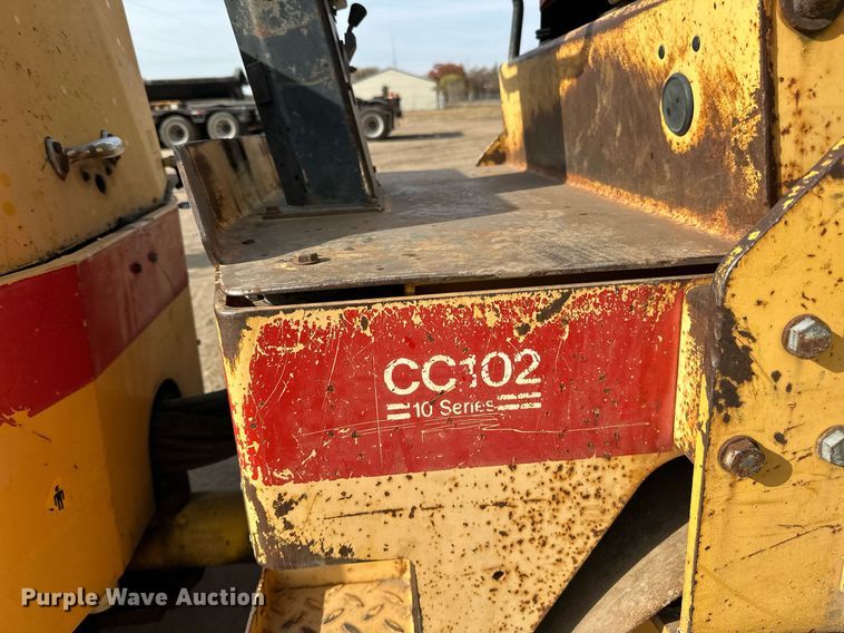 image for item DN0815 1996 Dynapac  CC102 double drum vibratory roller