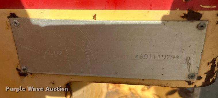 image for item DN0815 1996 Dynapac  CC102 double drum vibratory roller