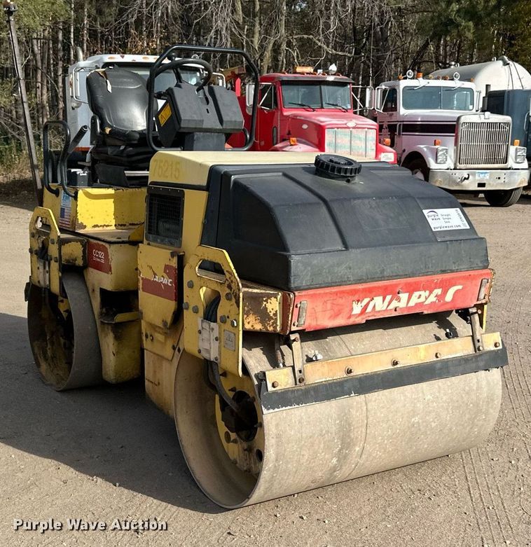 image for item DN0816 2005 Dynapac  CC122 double drum vibratory roller