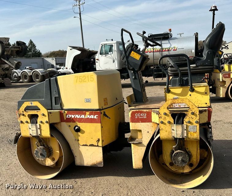 image for item DN0816 2005 Dynapac  CC122 double drum vibratory roller