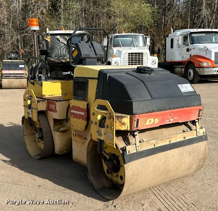 image for item DN0817 2005 Dynapac  CC122 double drum vibratory roller