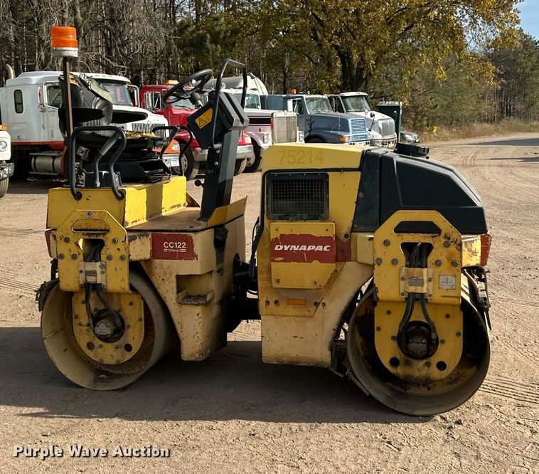 image for item DN0817 2005 Dynapac  CC122 double drum vibratory roller