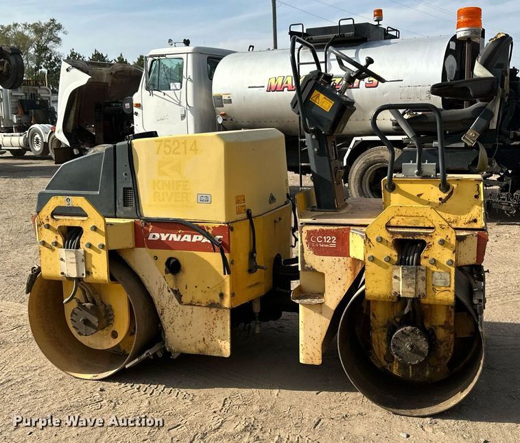 image for item DN0817 2005 Dynapac  CC122 double drum vibratory roller